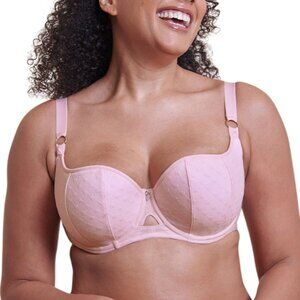 Curvy Kate Boost Heartbreaker Padded Balcony Bra Pale Pink - CK092106
